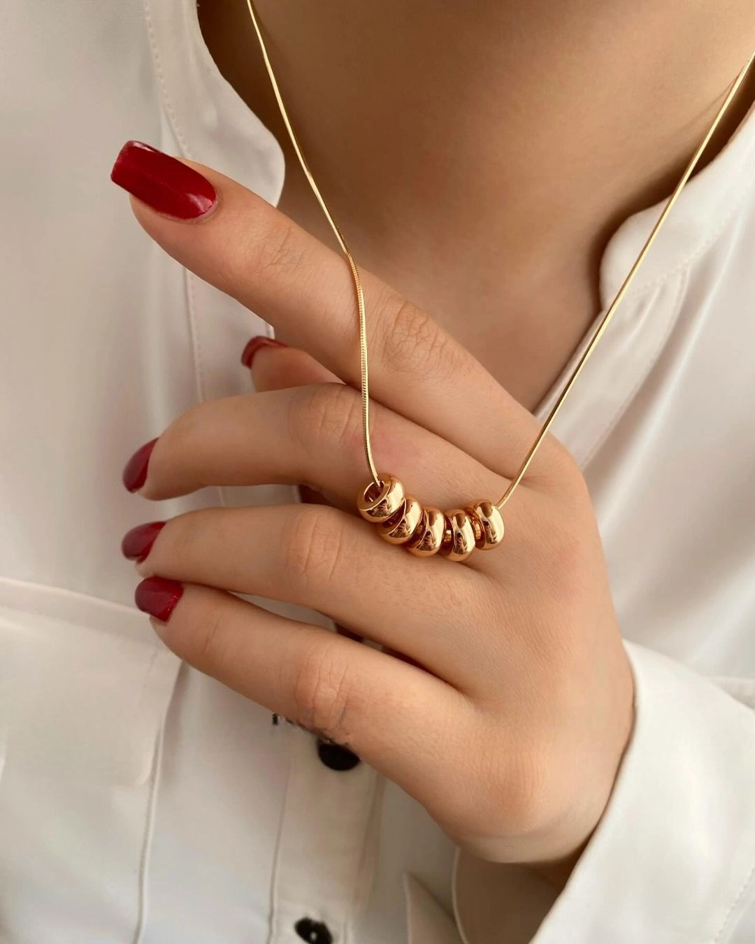 گردنبند ژوپینگ چند حلقه ای مناسب برای استفاده روزانه