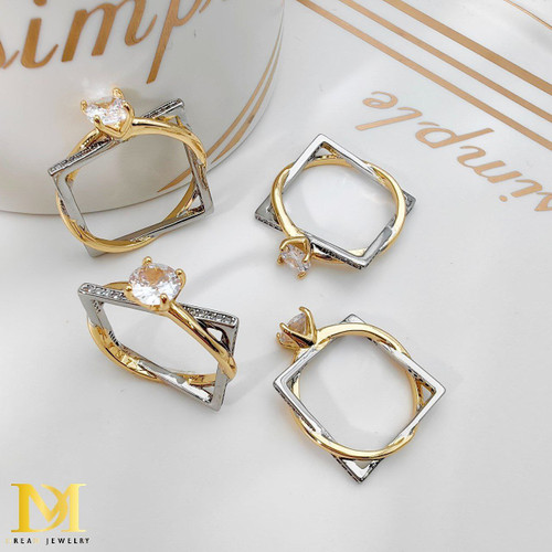 انگشتر دورنگ