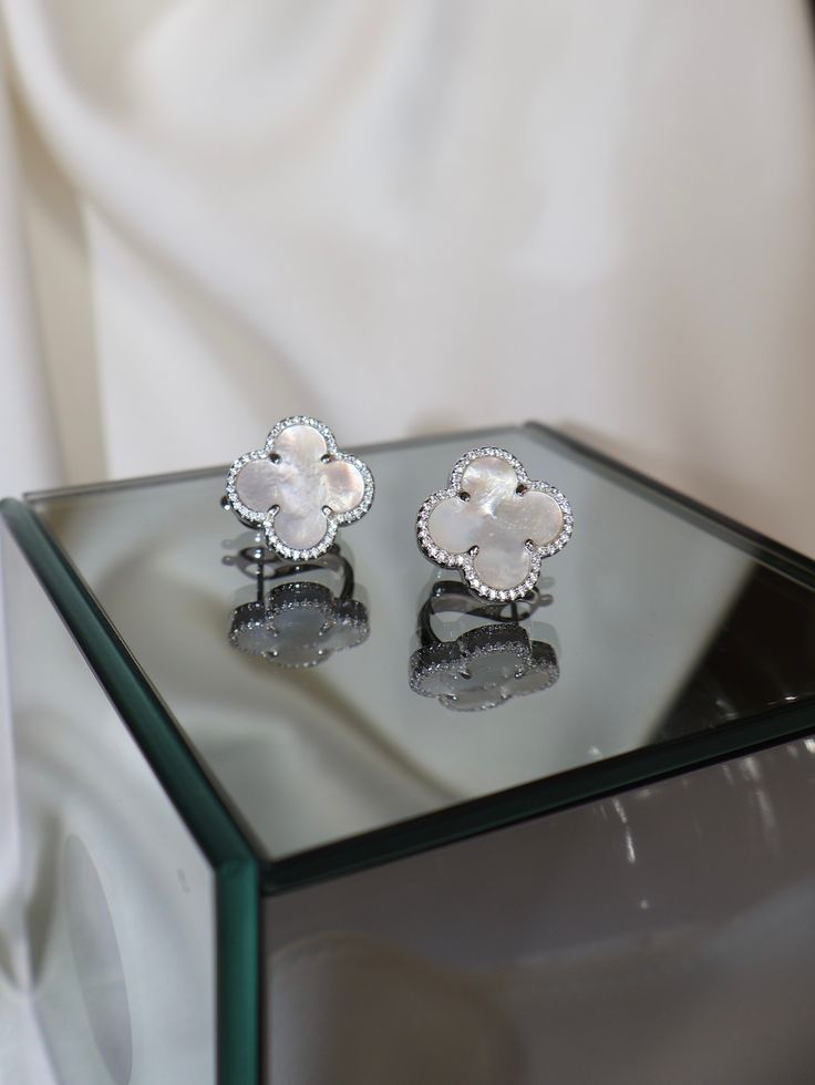 گوشواره استیل ونکلیف سیلور نقره ای