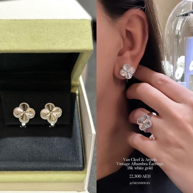 گوشواره استیل ونکلیف سیلور نقره ای