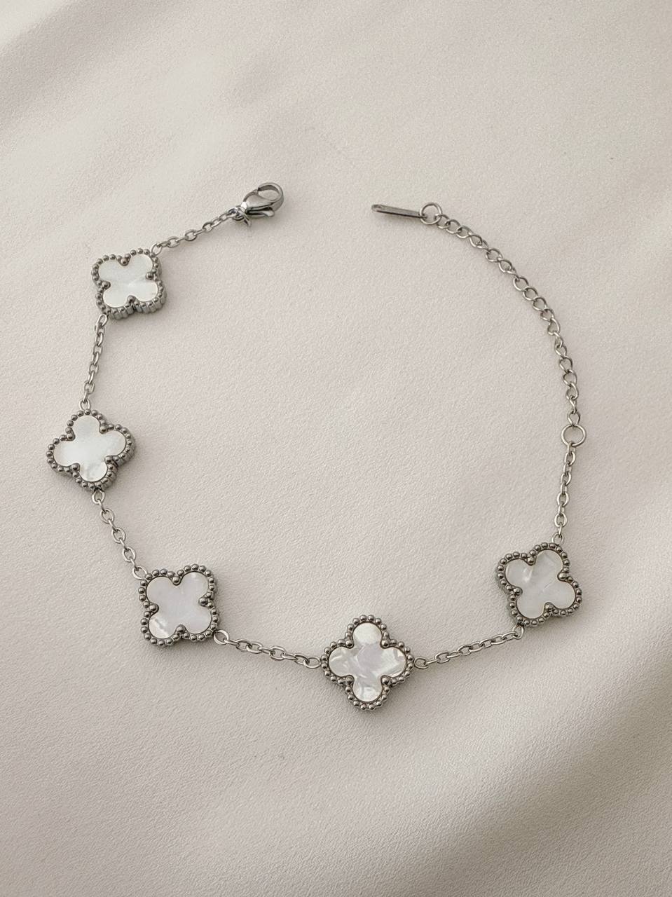 دستبند استیل ونکلیف طلایی و مشکی