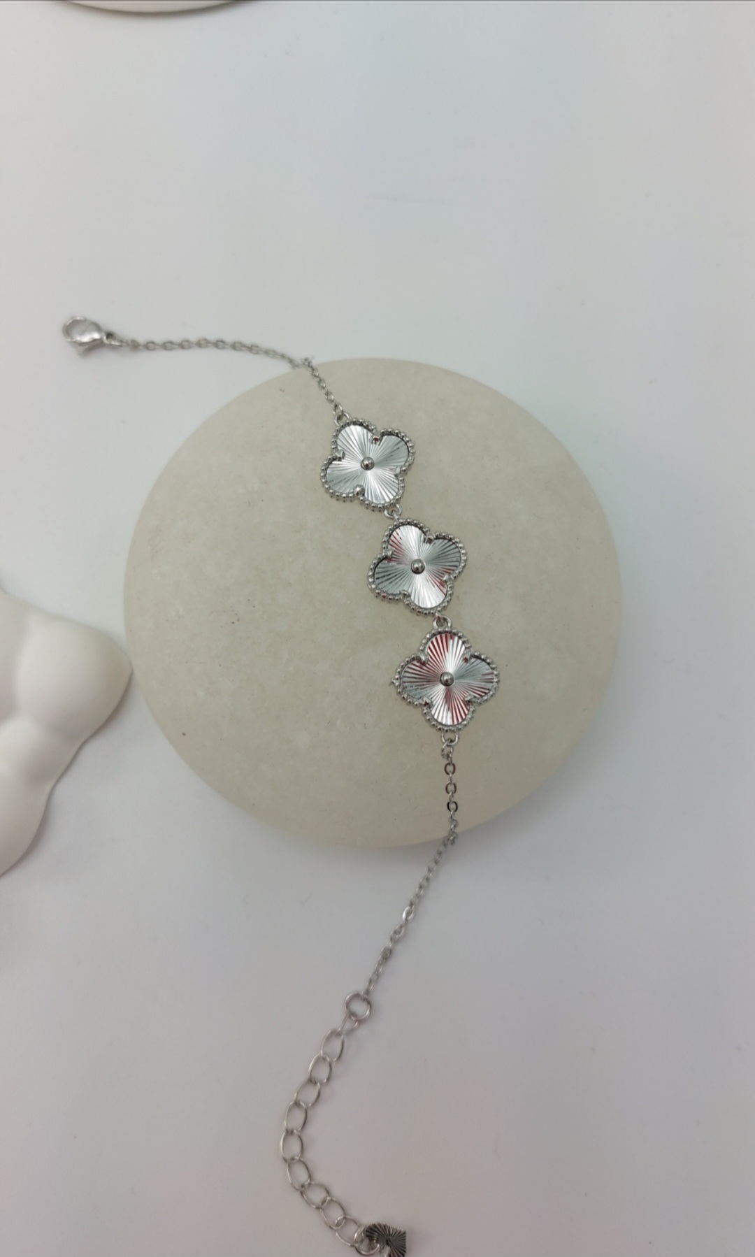 دستبند استیل ونکلیف طلایی و مشکی