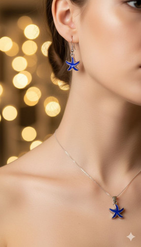 نیمست ستاره ای استیل بدون زنجیر بنفش